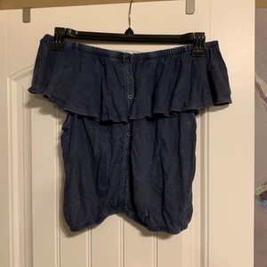 Free people off the shoulder top